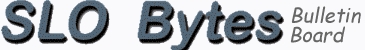 SLO Bytes Bulletin Board